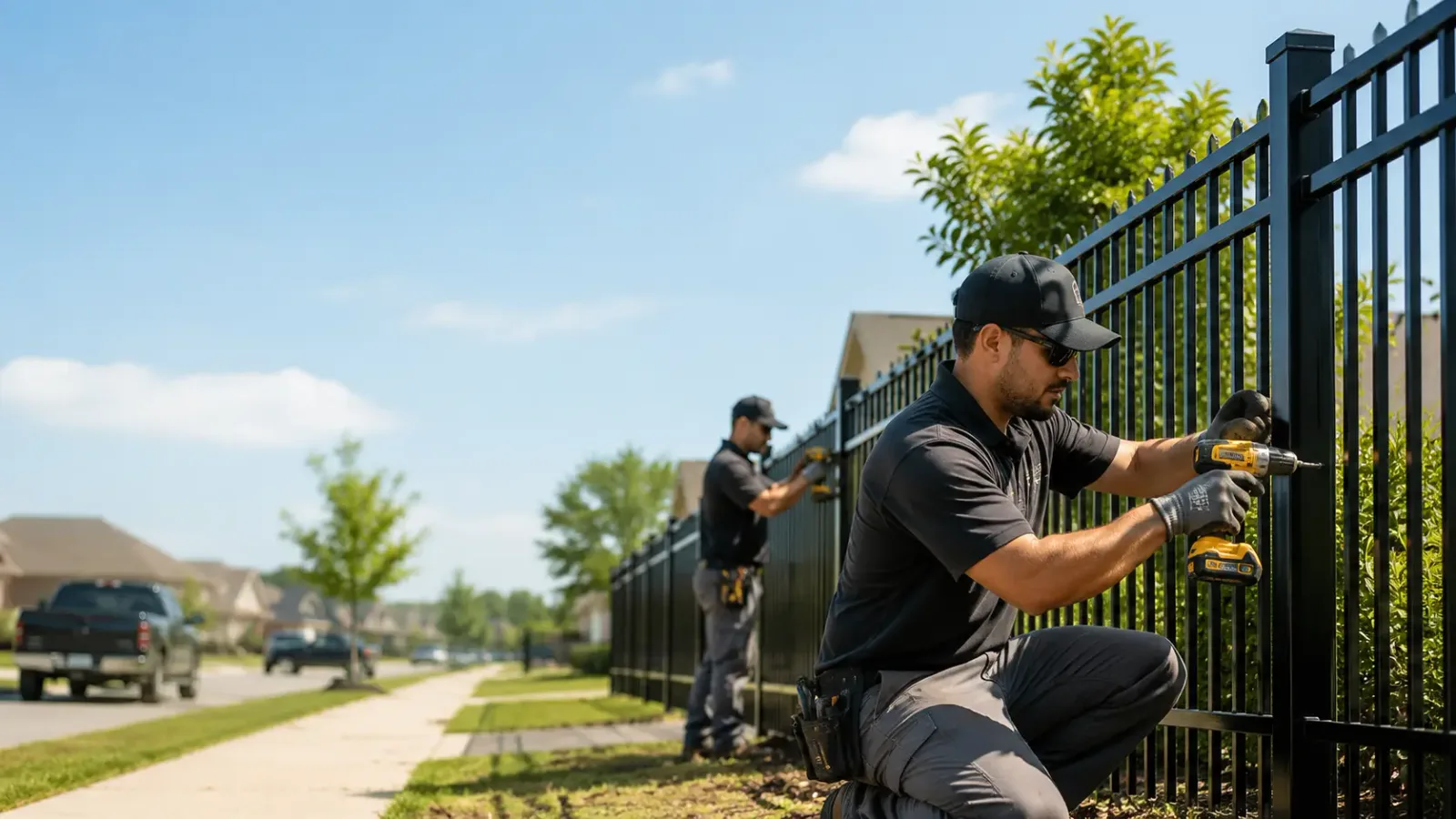 Metal Fence Installation in Sandwich, MA